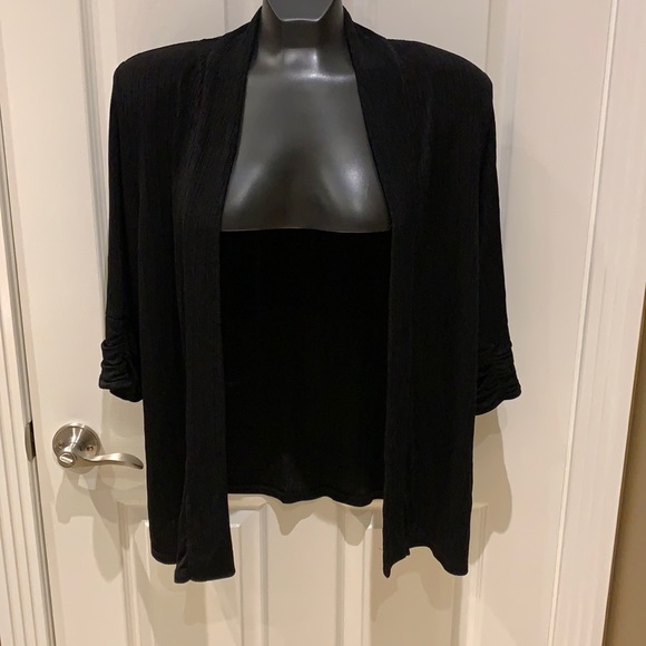 New women’s Tan Jay petites black jacket - Picture 1 of 5